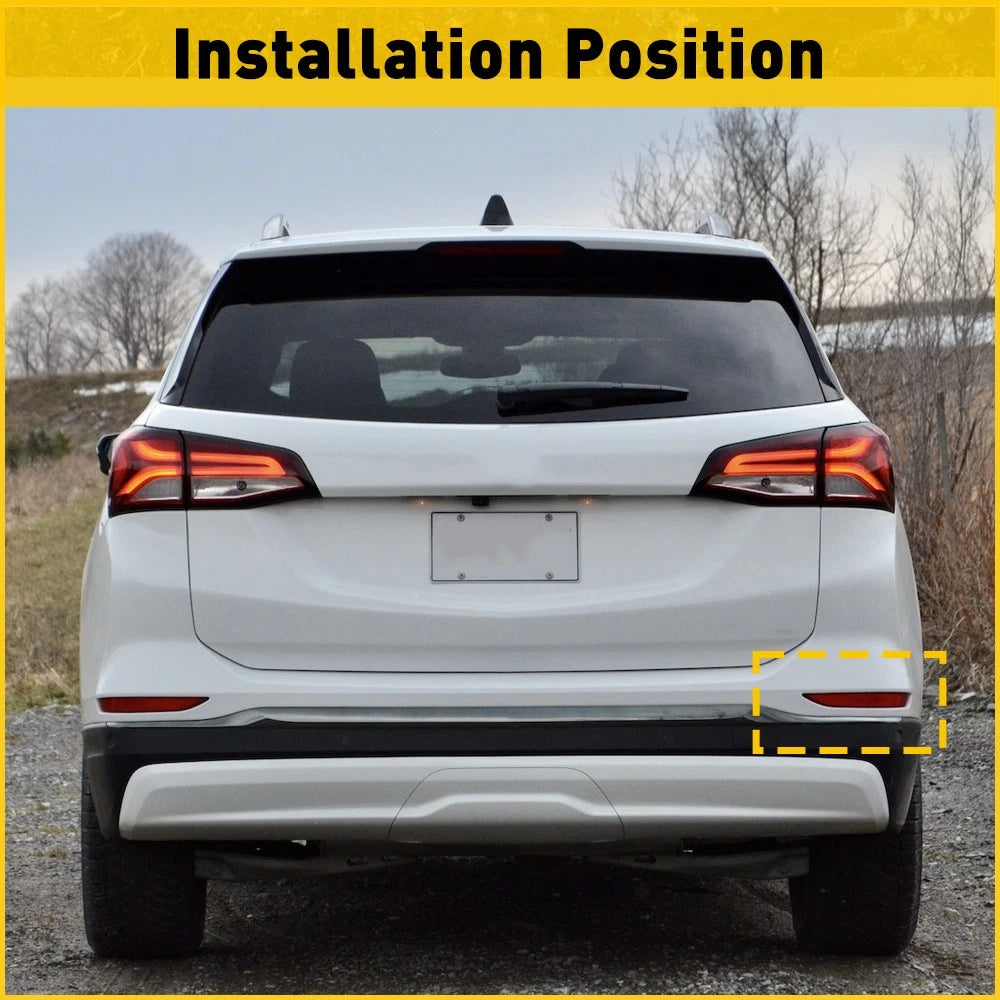 Right Rear Bumper Reflector Light for Chevrolet Equinox (2018–2022)