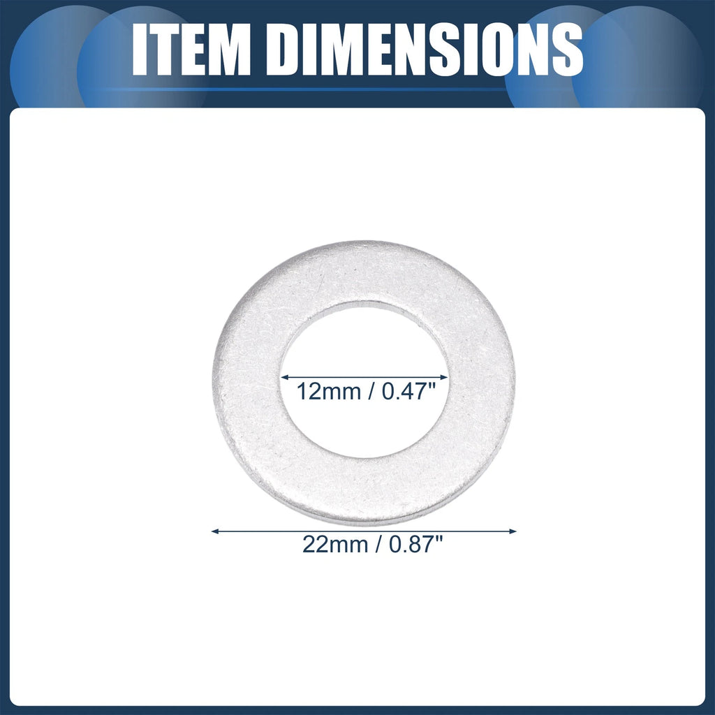 25pcs Oil Drain Plug Gaskets 12mm ID No. 9043012027 for Toyota 4Runner (1990–1994)