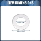 25pcs Oil Drain Plug Gaskets 12mm ID No. 9043012027 for Toyota 4Runner (1990–1994)