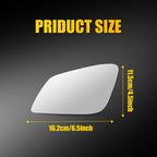 Mirror Glass for BMW 528 535 550 (2010–2016) - Driver Left Side