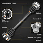 Pair Rear CV Axle Assembly for BMW 525i 530i 535i 540i (1989–1995)