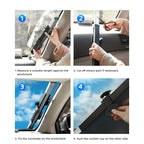Retractable Windshield Sun Shade for Car (Universal Fit)