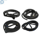 Set of 4 Door Weatherstripping for Honda CR-V (2002–2006) Rubber