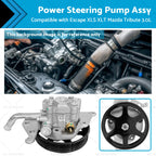 Power Steering Pump Assy for Mazda Tribute, Escape XLS/XLT (2001–2007)