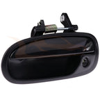 Front Exterior Door Handle for Honda (1996-2000) Left Driver Side Black