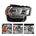 Headlight Halogen Chrome Passenger Side for Ram 2500 3500 (2019–2024)