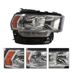 Headlight Halogen Chrome Passenger Side for Ram 2500 3500 (2019–2024)