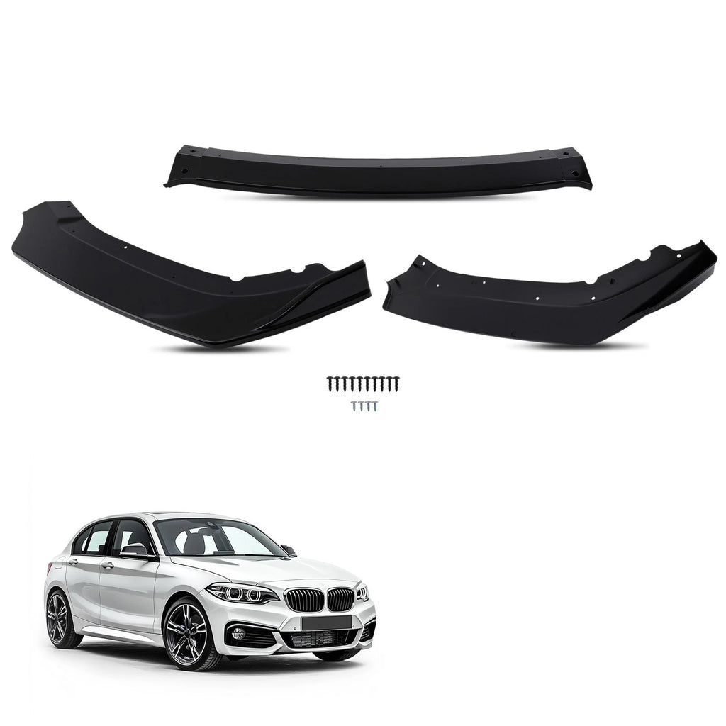 Front Aerodynamic Kit for Honda Civic SI/Hatchback (2017–2021) Black Plastic