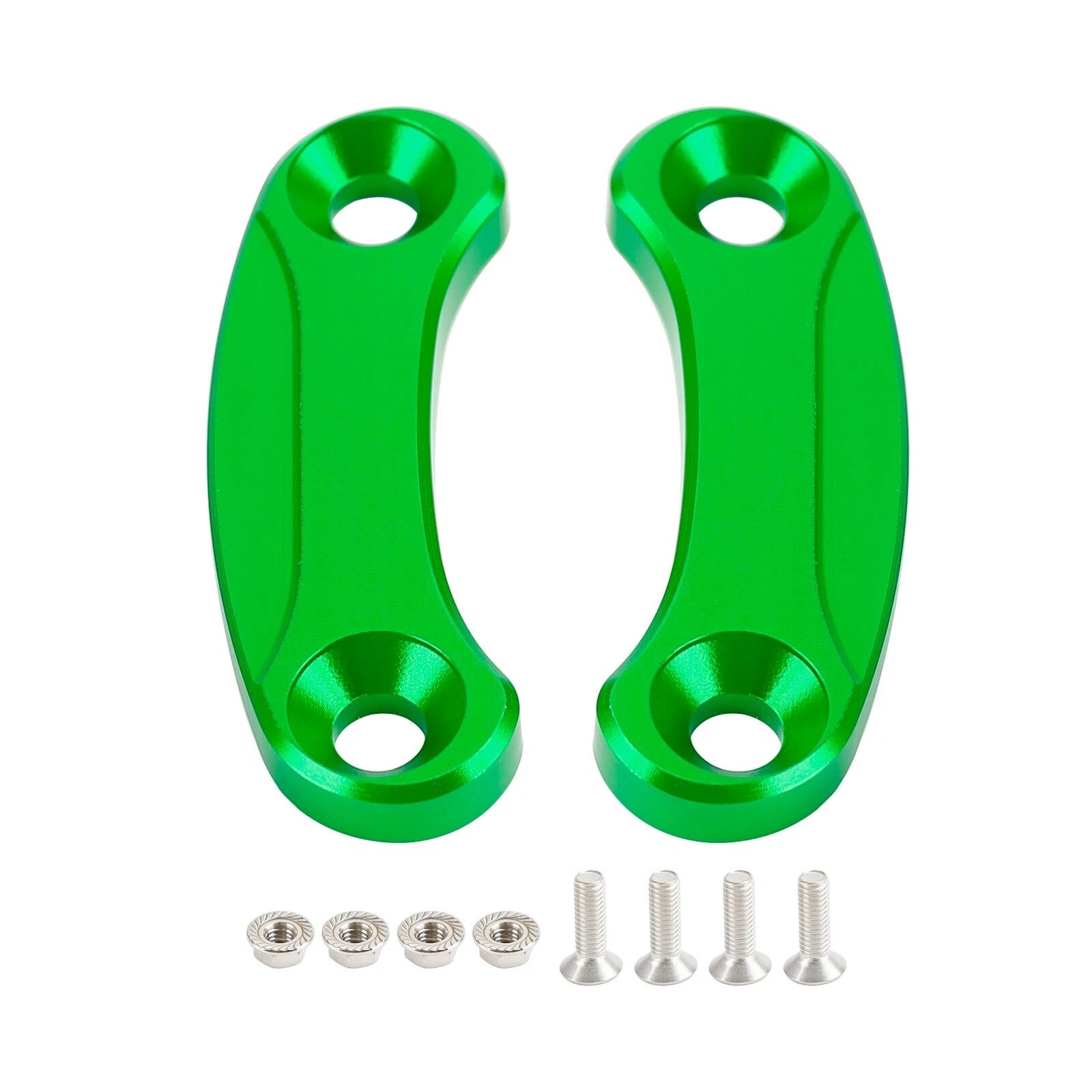 Mirror Delete Blanking Block Off Plates for Kawasaki ZX-10R (2016–2023)