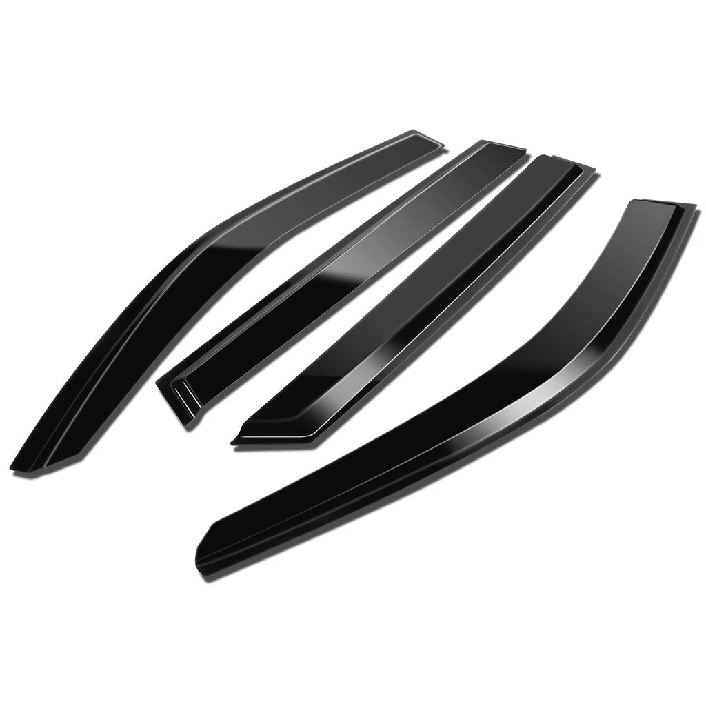 Set of 4 Window Visors for Kia Sorento (2021–2024) - Black Rain Deflector