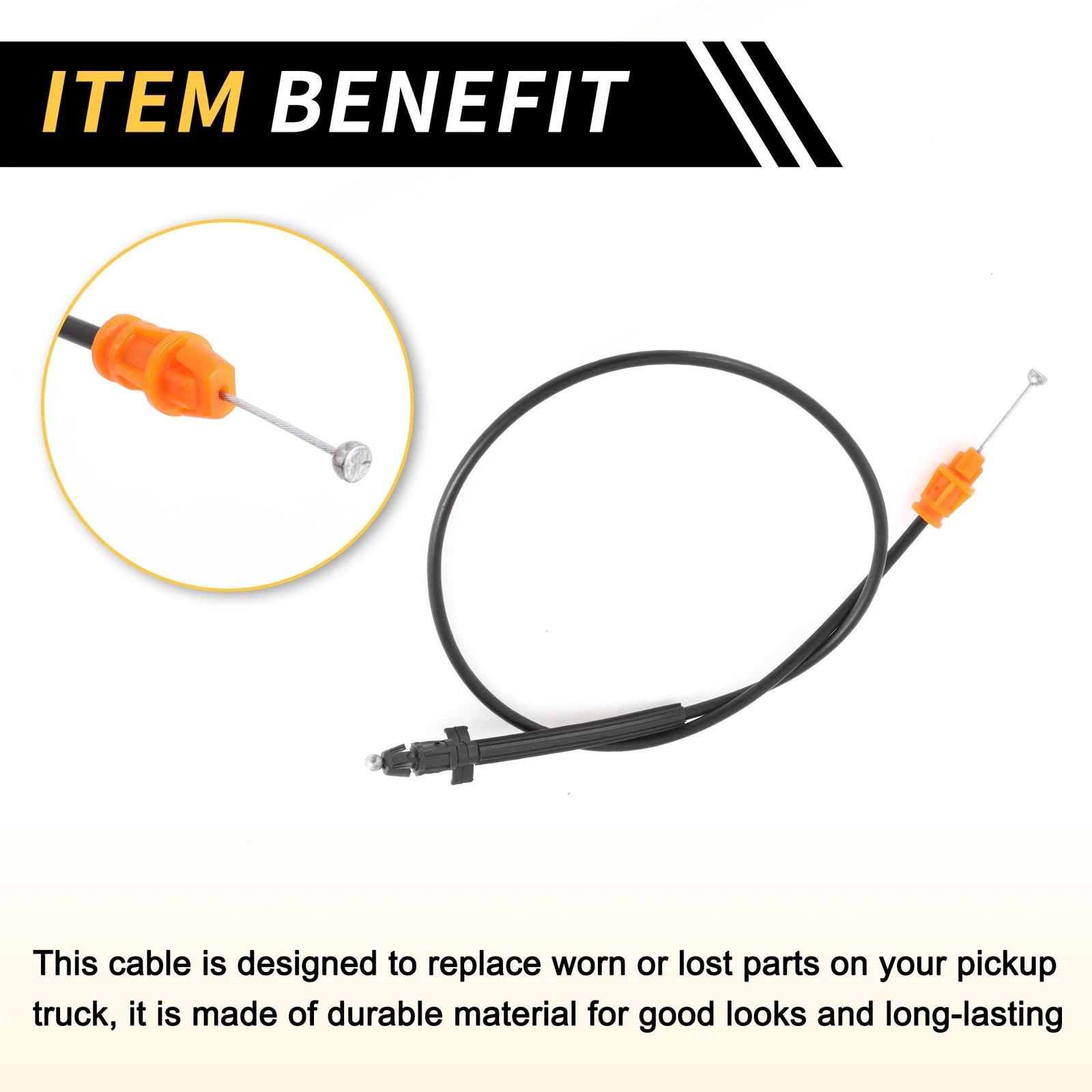 Door Latch Release Cable for Chevrolet Silverado, GMC Sierra (No. 20849299)
