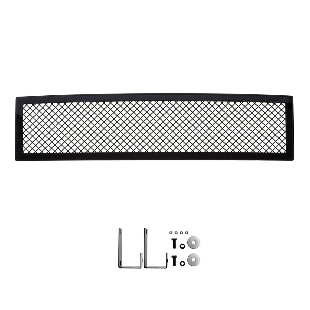 Lower Bumper Grille Insert for Ford F-150 (2009-2014) Black Mesh Stainless Steel
