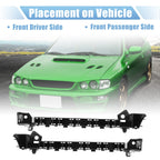 1 Pair Front Bumper Mounting Bracket for Subaru (57707FG012/57707FG002)