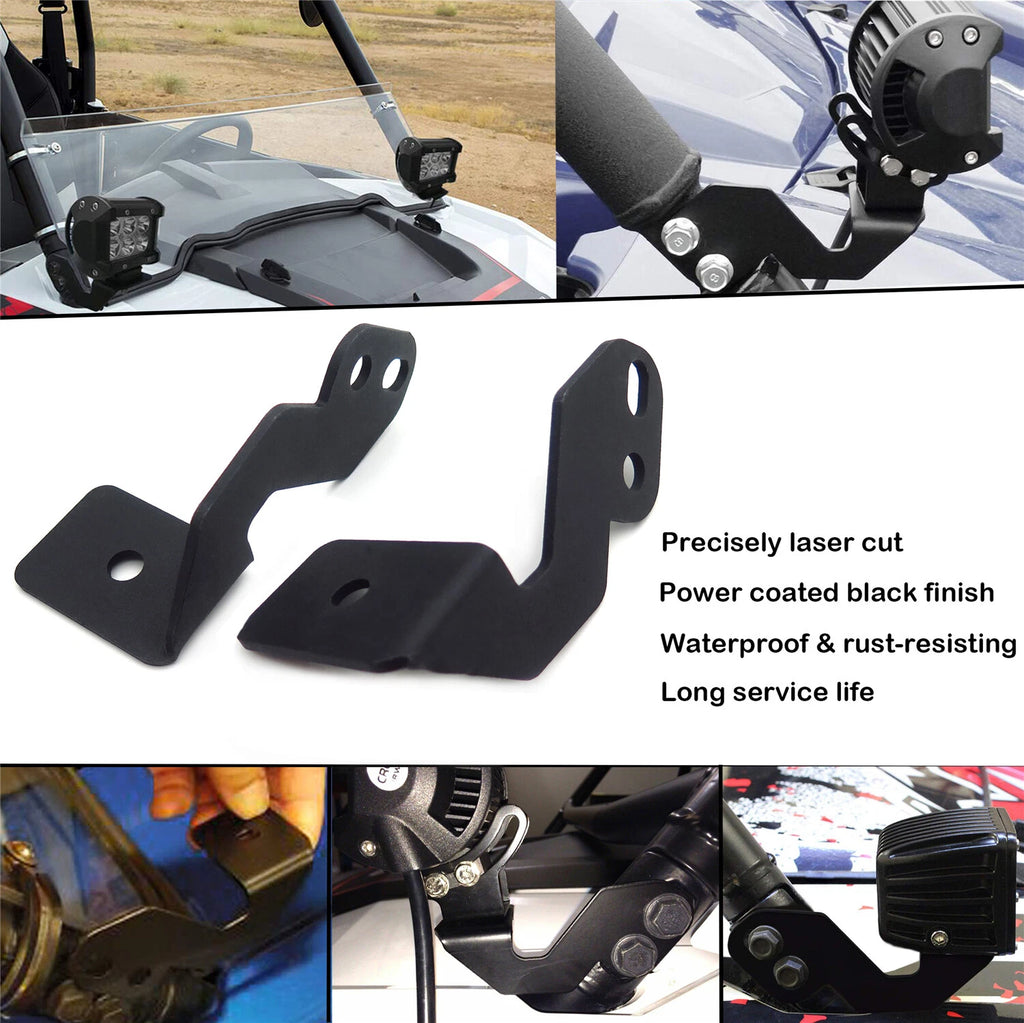 12W CREE LED Pod with Pillar Mounts for Polaris RZR 900 1000 (2014–2023)