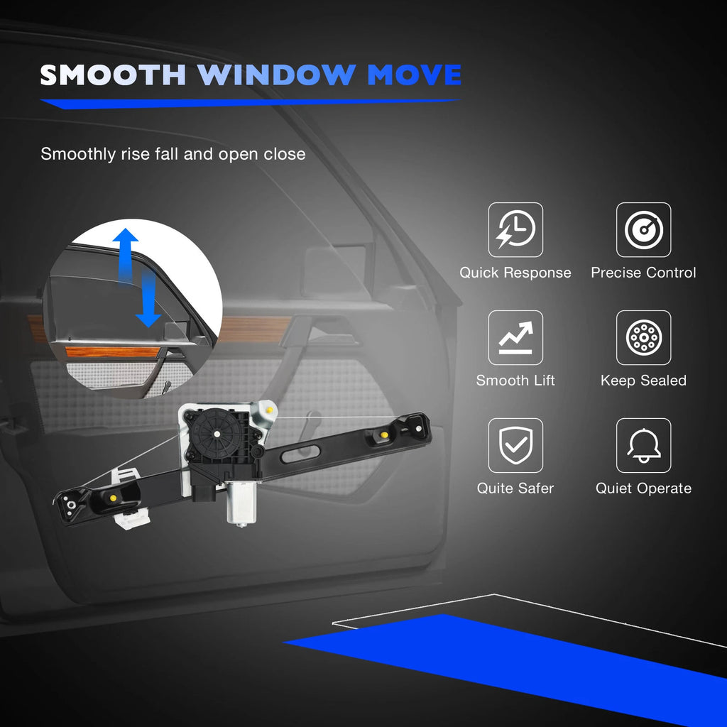 Window Regulator with Motor for BMW E90 E91 328i 335i 330i 335d M3 323i (2006-2013)