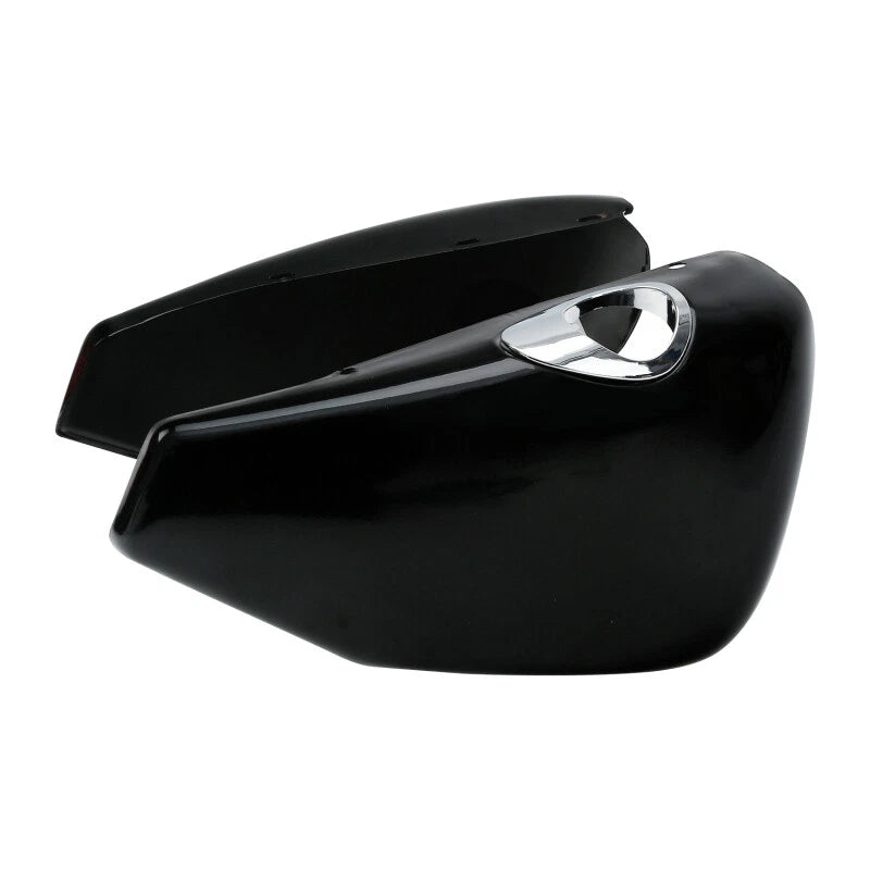 Black Battery Cover Side Fairing for Harley Sportster Iron 883 1200 (2004–2013)
