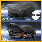 Waterproof Car Cover for Volkswagen T-Roc (210D-PU, Black)