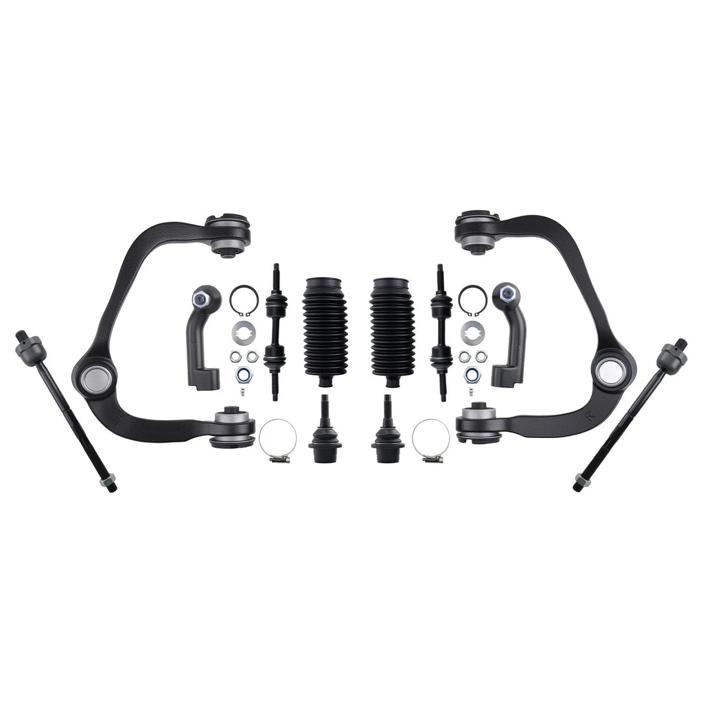 12PC Front Control Arm Stabilizer Bar End Link for Ford F150, Expedition (1997–2023)