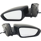 Set of 2 Manual Folding Mirrors for Chrysler 200 (2015–2017)