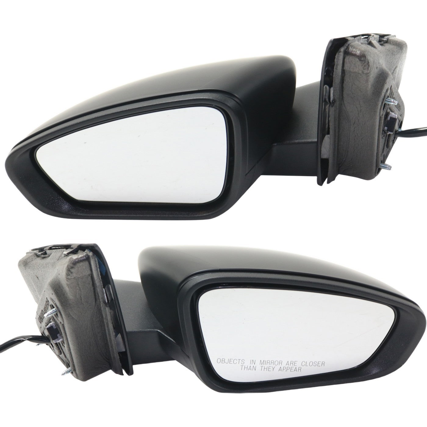 Set of 2 Manual Folding Mirrors for Chrysler 200 (2015–2017)