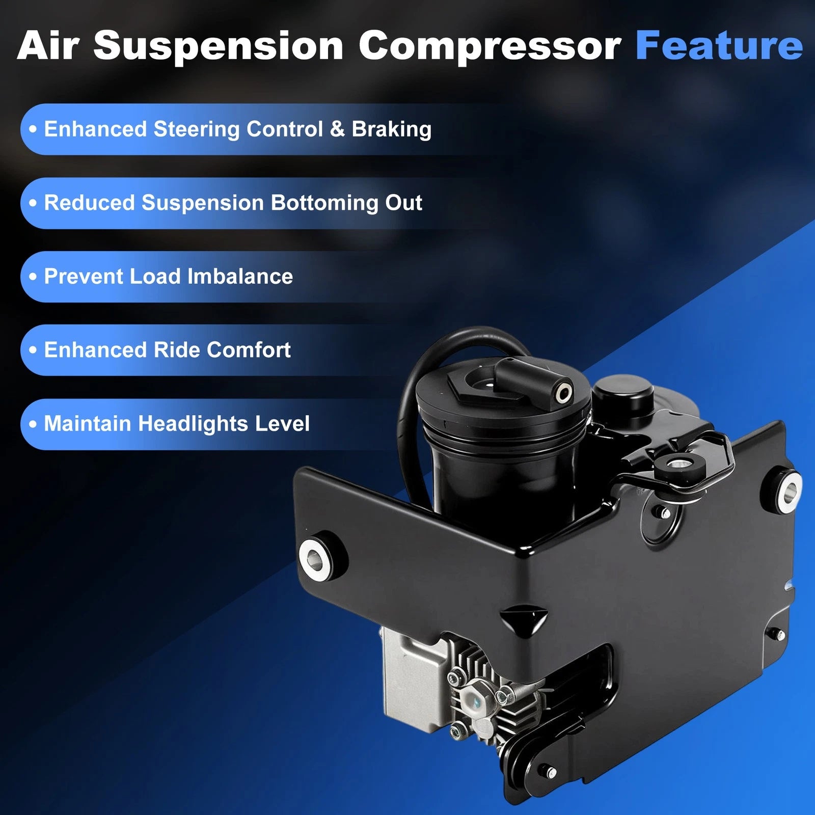 Air Suspension Compressor Pump for Ford Expedition (2007–2018) 7L1Z-5319-AE