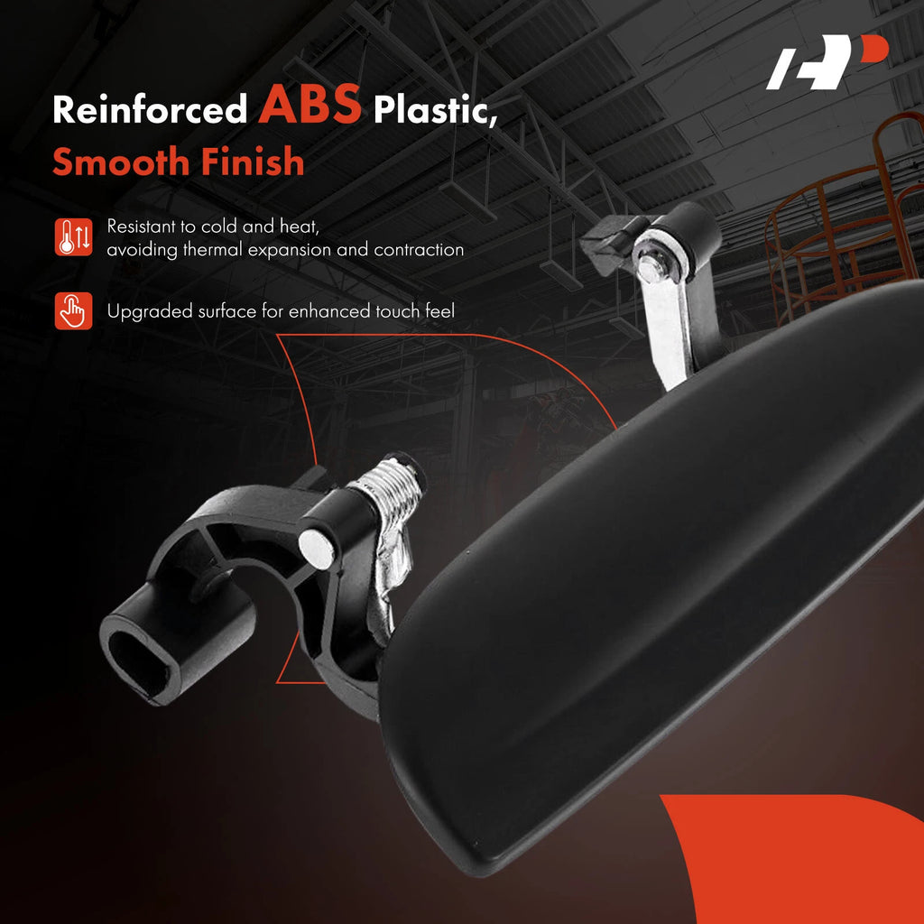 Rear Passenger Door Handle for Kia Rio (2003-2005) - Smooth Black