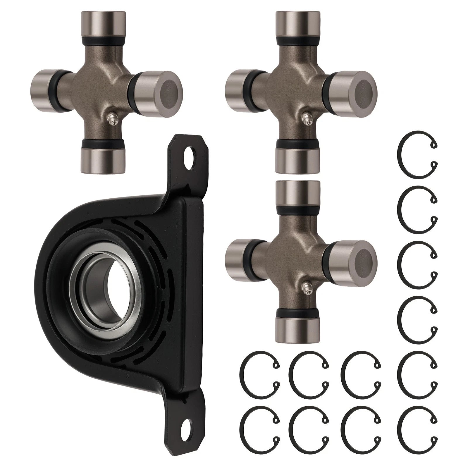 Driveshaft Carrier Bearing & U Joints for Ford F-250 F-350 (1999–2010)