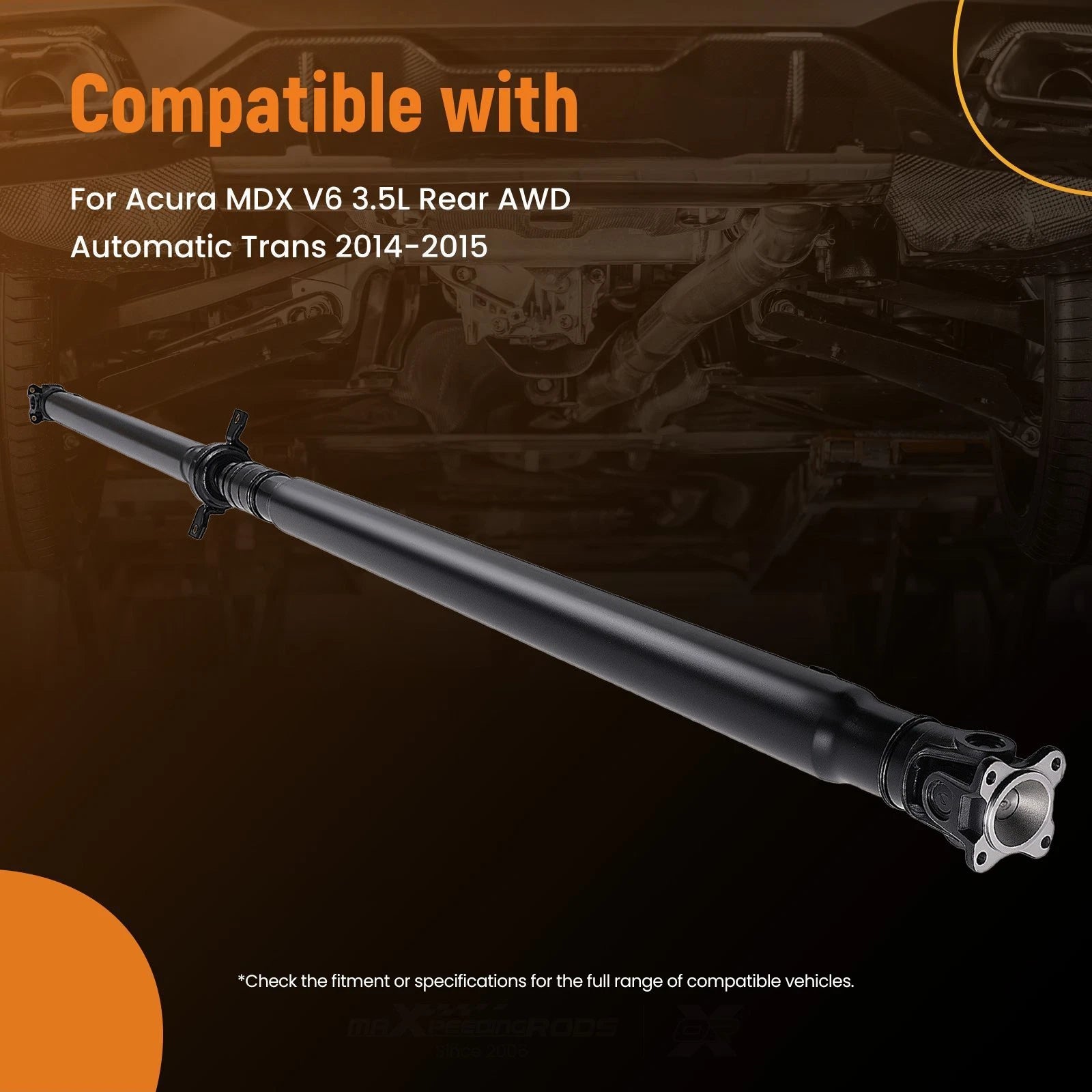 Drive Shaft Propeller Shaft for Acura MDX V6 3.5L AWD (2014–2015)