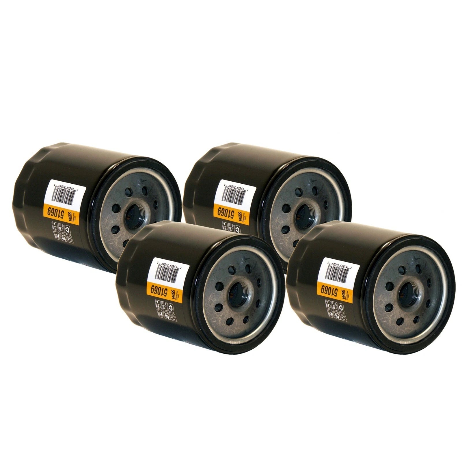 Set of 4 WIX Engine Oil Filters for Buick Cadillac Chevrolet GMC Pontiac