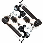 Set of 6 Front Lower Ball Joints Tie Rods for Subaru Forester (2003–2013)