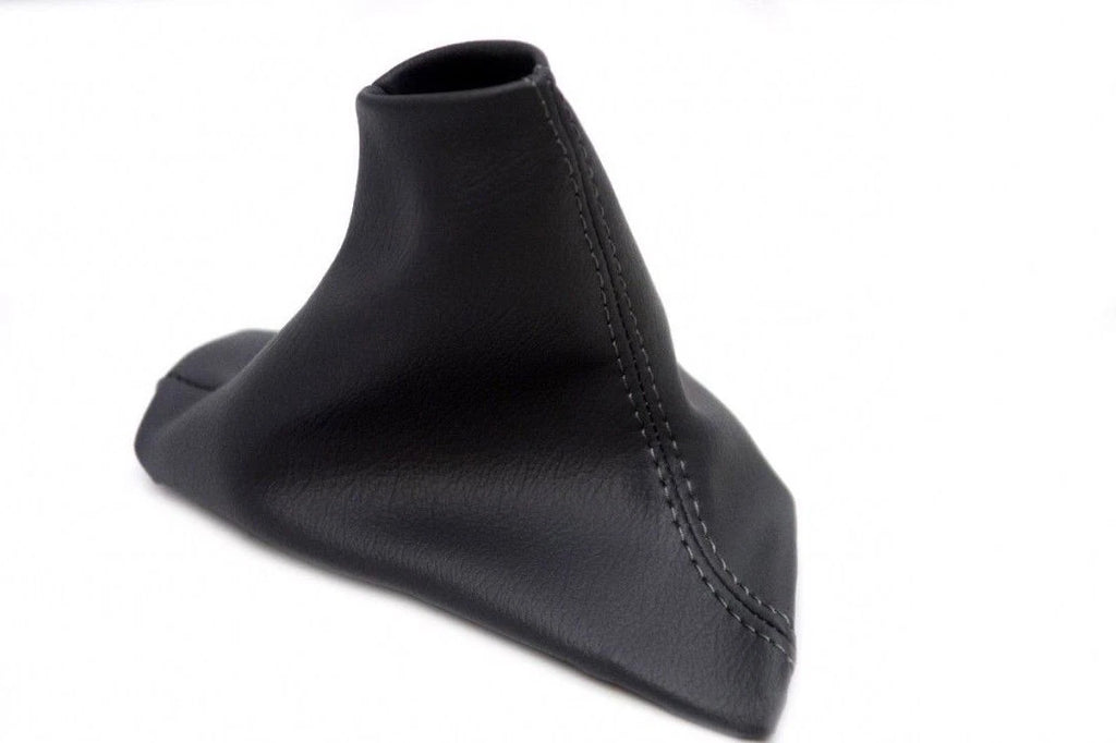 Emergency Brake Boot Cover for Volvo S60 (2005–2008) Gray Leather Synthetic