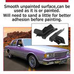 Set of 2 Front Bumper Fillers for Chevy Caprice Impala (1980-1985)