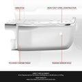 Right Side Chrome Rear Bumper End Cap for Toyota Tundra (2014–2021)