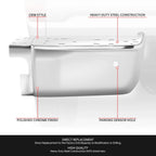 Right Side Chrome Rear Bumper End Cap for Toyota Tundra (2014–2021)