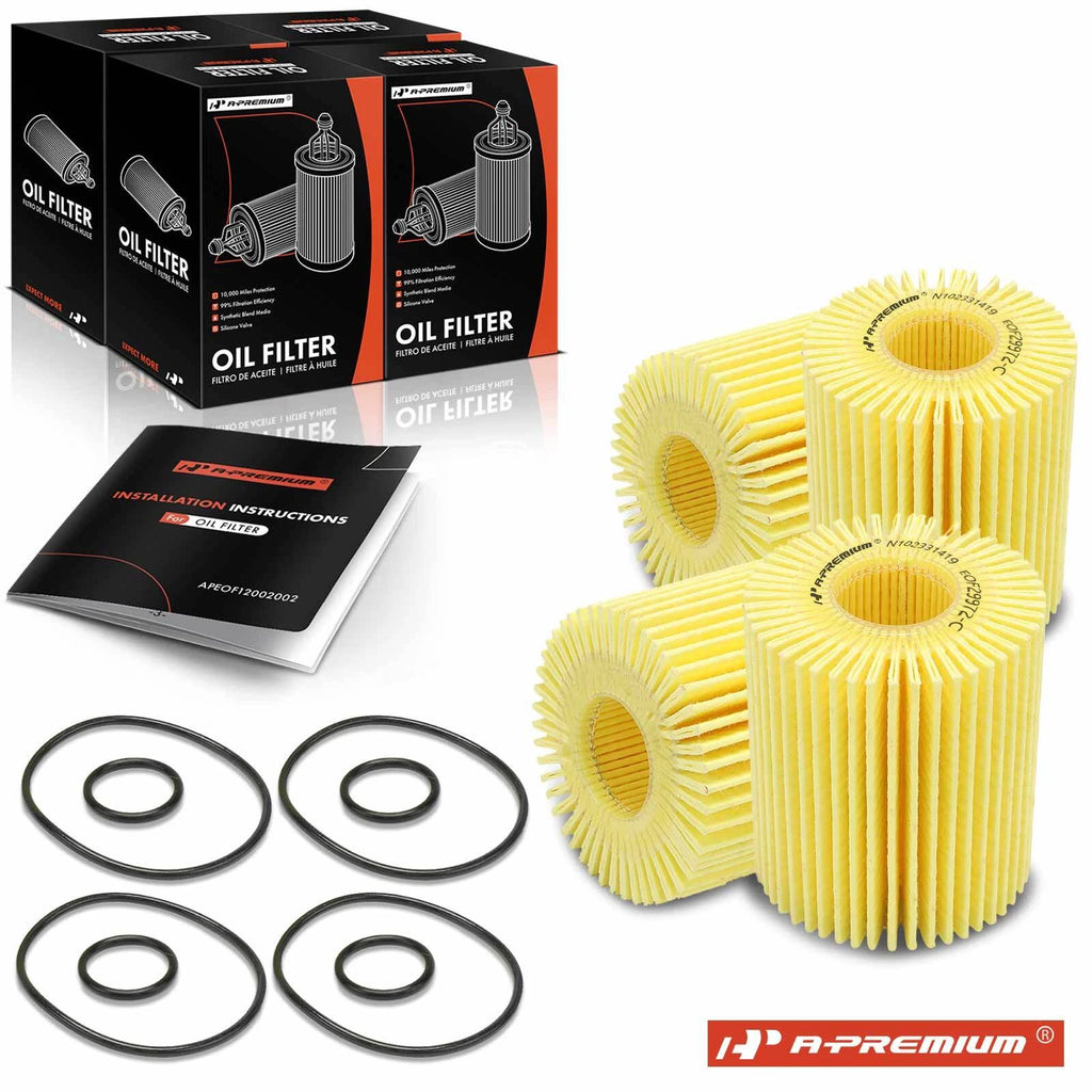 Engine Oil Filter for Toyota Tundra and 4Runner and Lexus (2011-2014)