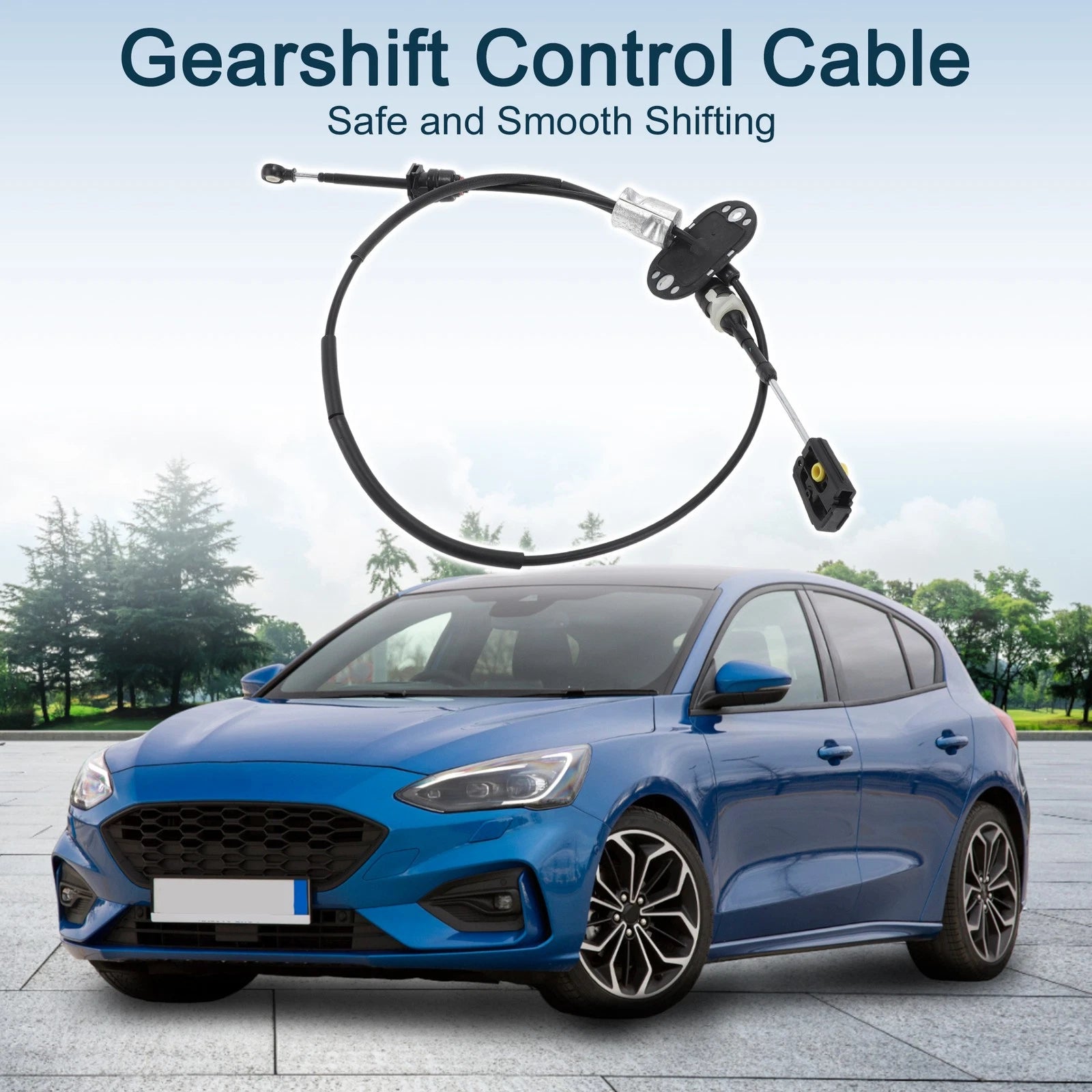 Automatic Transmission Gear Shifter Cable for Ford Focus (2005–2007) No. 5S4Z7E395C