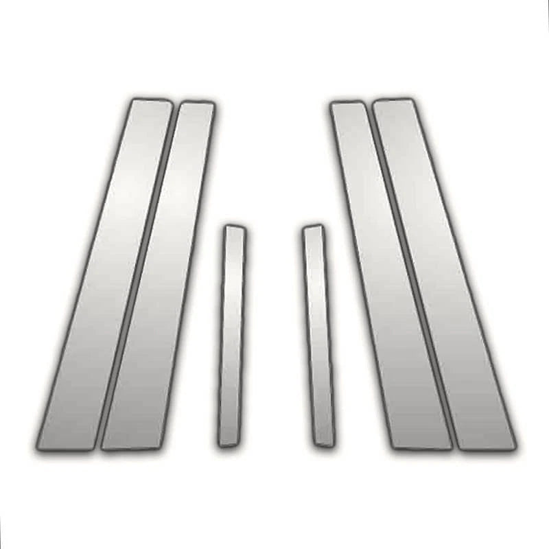 6Pc Chrome Pillar Post Covers Replacement for Nissan Altima (1998–2001)