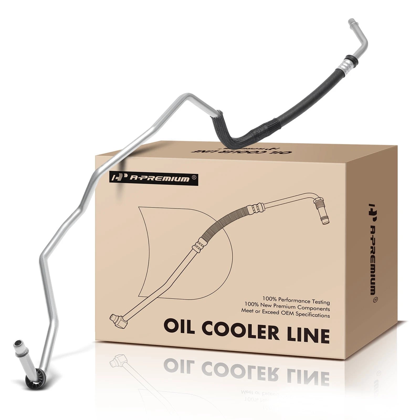 Inlet Transmission Oil Cooler Line for Chevy Silverado 2500 HD (1999–2007)