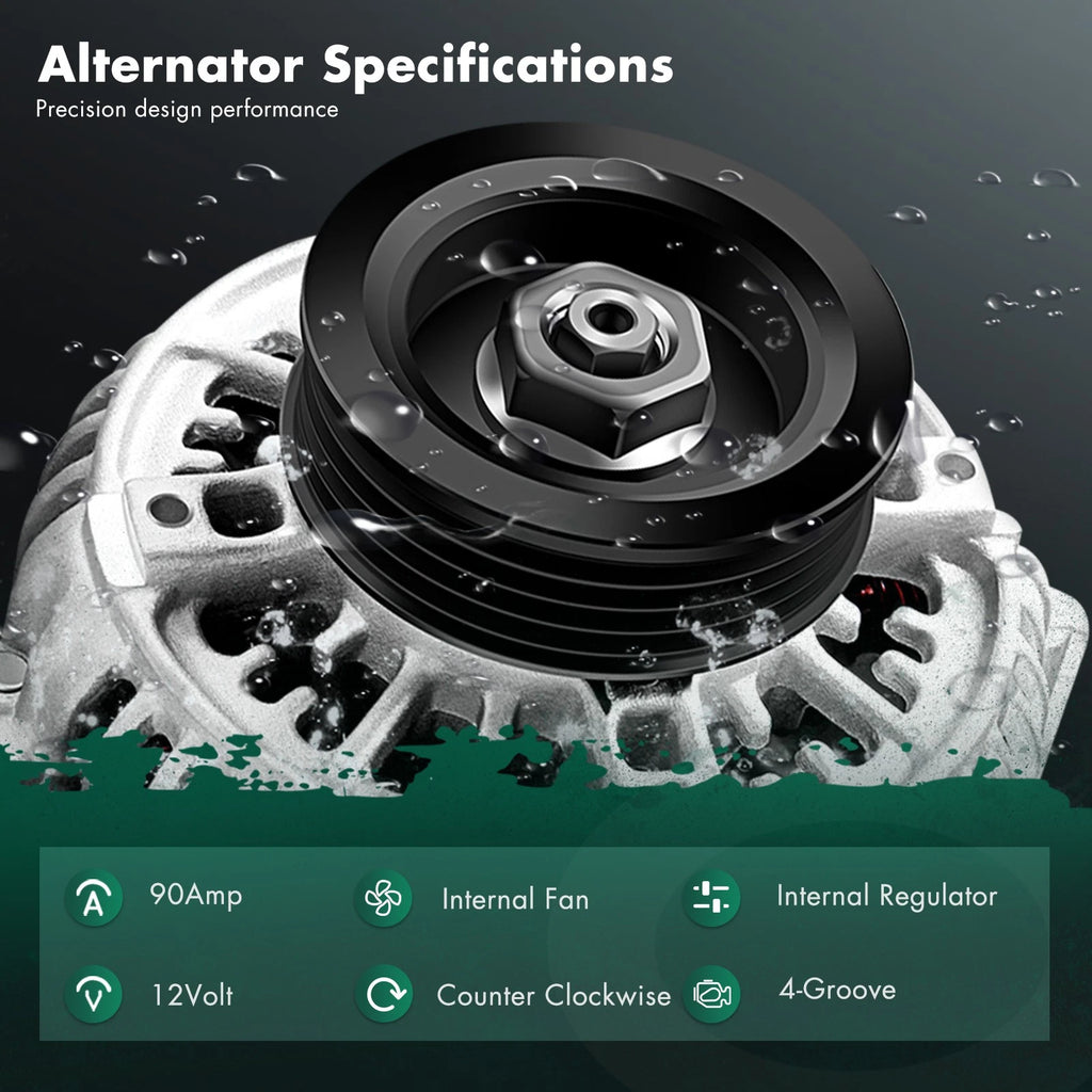 Alternator for Acura Integra 1.8L (1996–2001) 31100-P72-013, 101211-9310