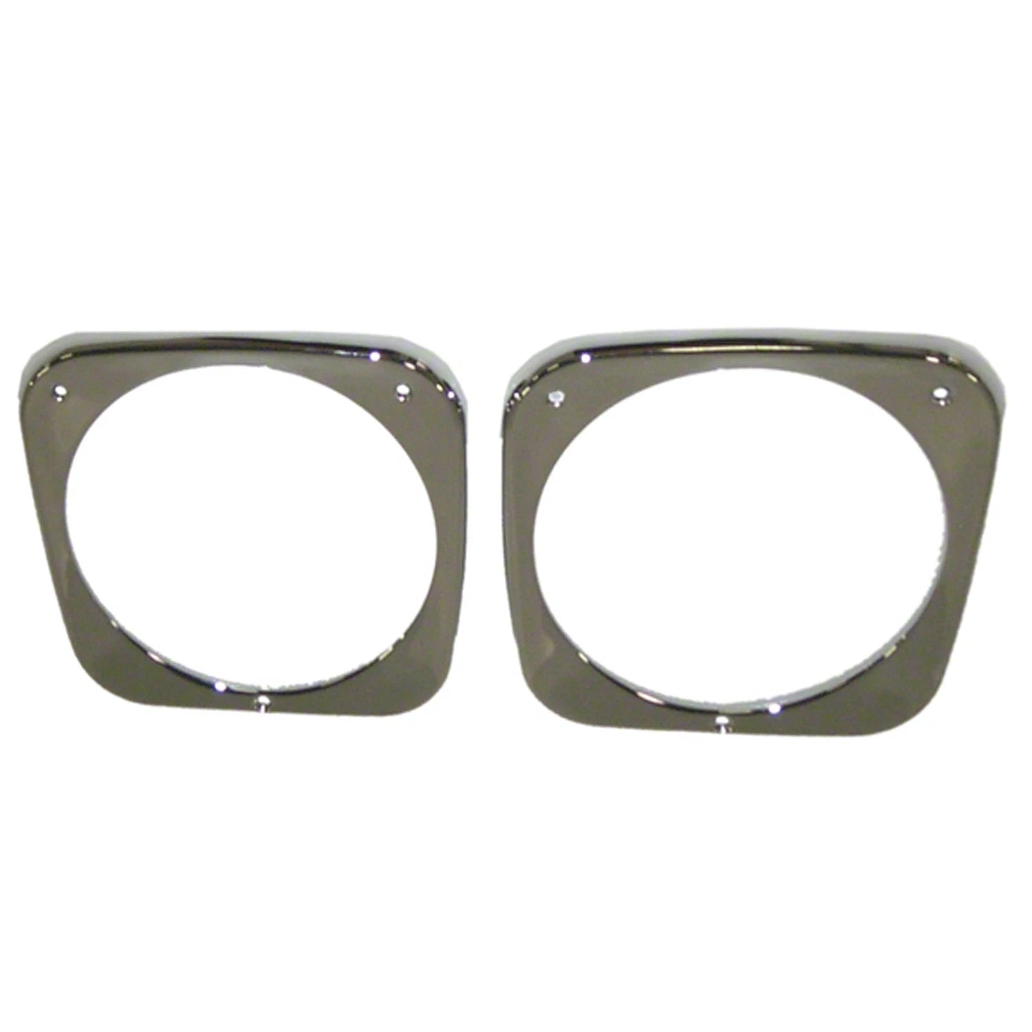 Headlight Bezels Replacement Chrome Pair for Ford Escape (2013–2019)