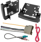 2 Din Dash Kit + Radio Wire Harness with Antenna Plug for Jeep Grand Cherokee