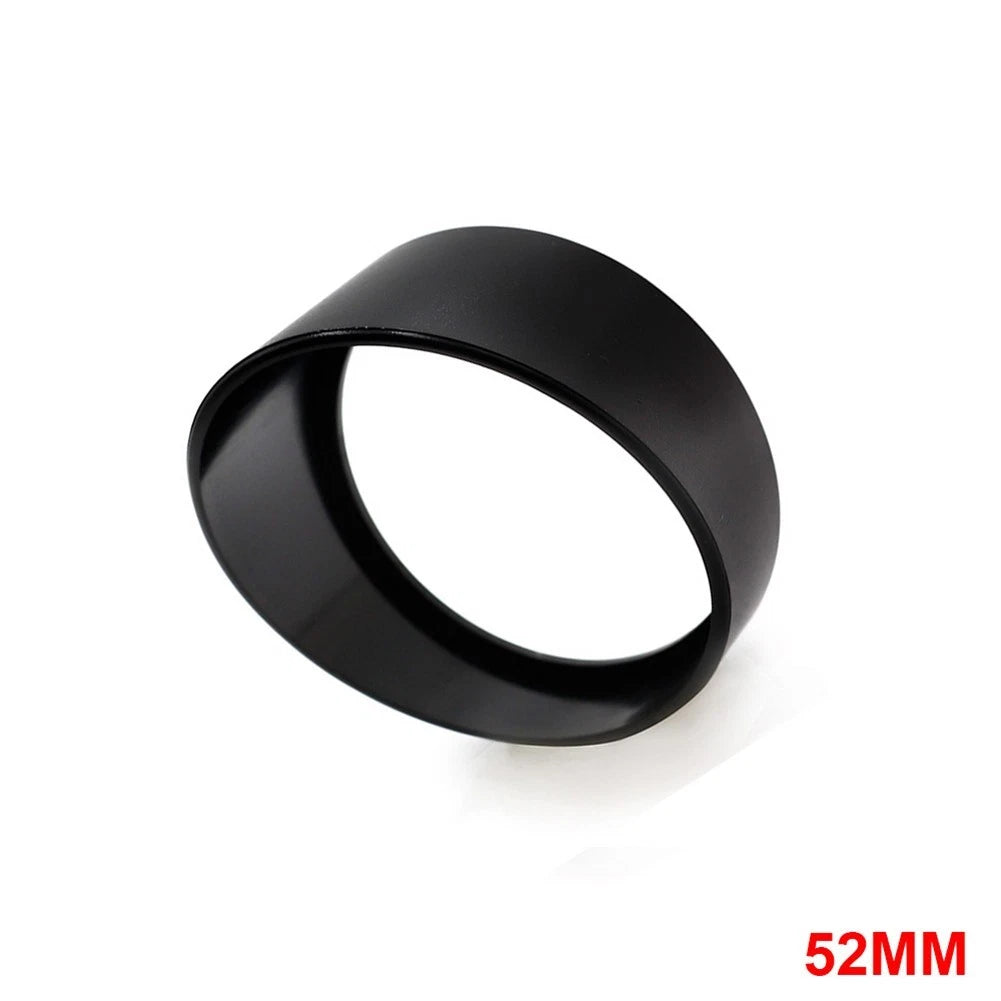 Gauge Light Shield Visor Cover Cap for Universal 60mm 52mm (1pc) Black