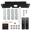 Black Steel Plow Mount for Polaris Sportsman 335 500 570 700 (1998–2024)