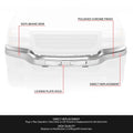 Chrome Front Bumper Facebar for GMC Sierra 1500 (2003–2007)