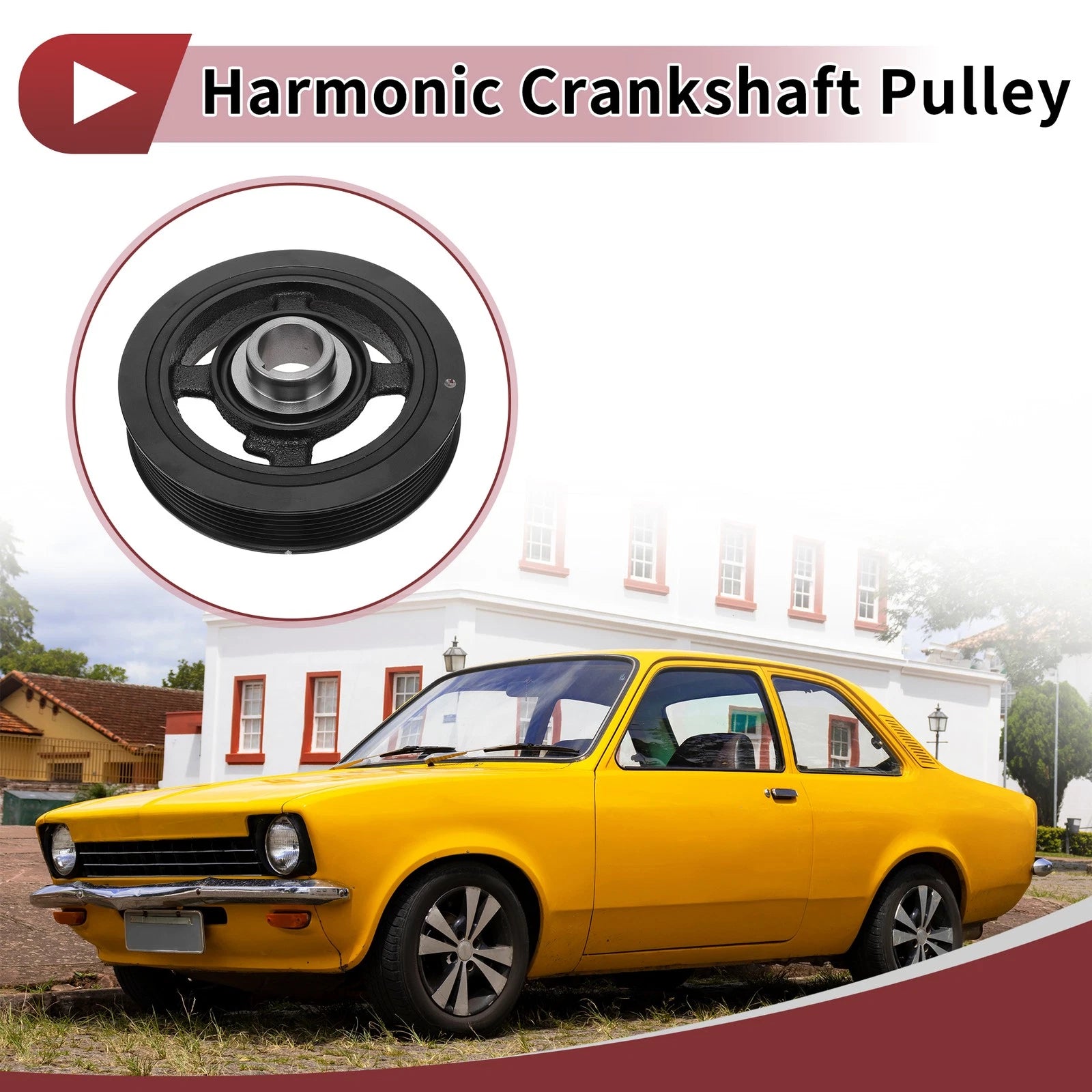 Harmonic Balancer Crankshaft Pulley for Toyota RAV4 (No. 134700H010)