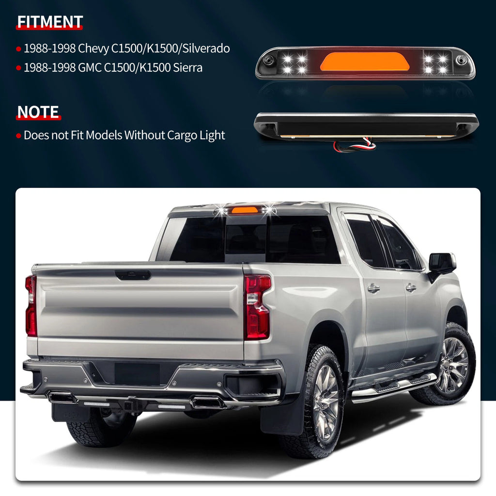 LED Black 3rd Brake Light for Ford Ranger F250 F350 Super Duty (1993–2011)
