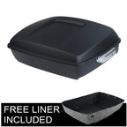 Matte Chopped Trunk Rack Backrest Pad for Harley Touring (2014–2023)