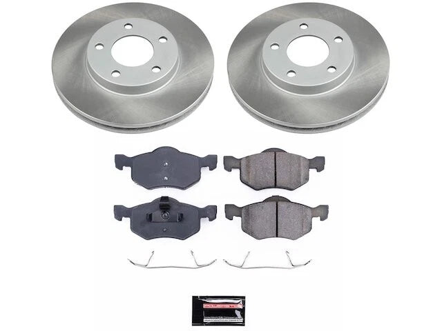 Front Brake Pad and Rotor Kit for Mazda Tribute (2001–2006) FW823CP