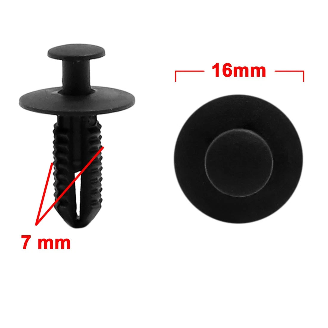 5pcs Push Pin Clips for Mercedes Benz (Rivet Bumper Fender)