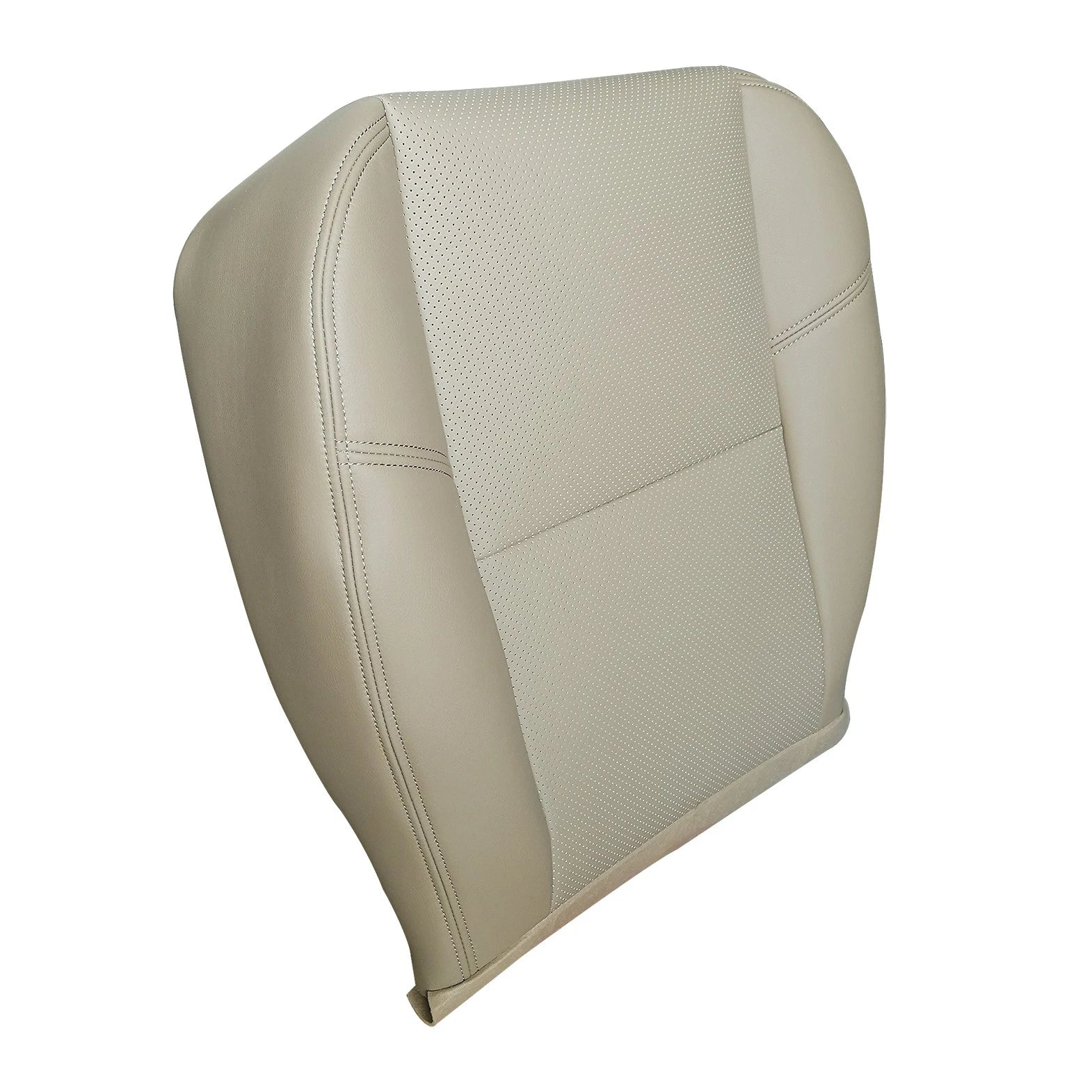 Front Bottom Leather Seat Cover for Cadillac Escalade (2007–2014) Tan